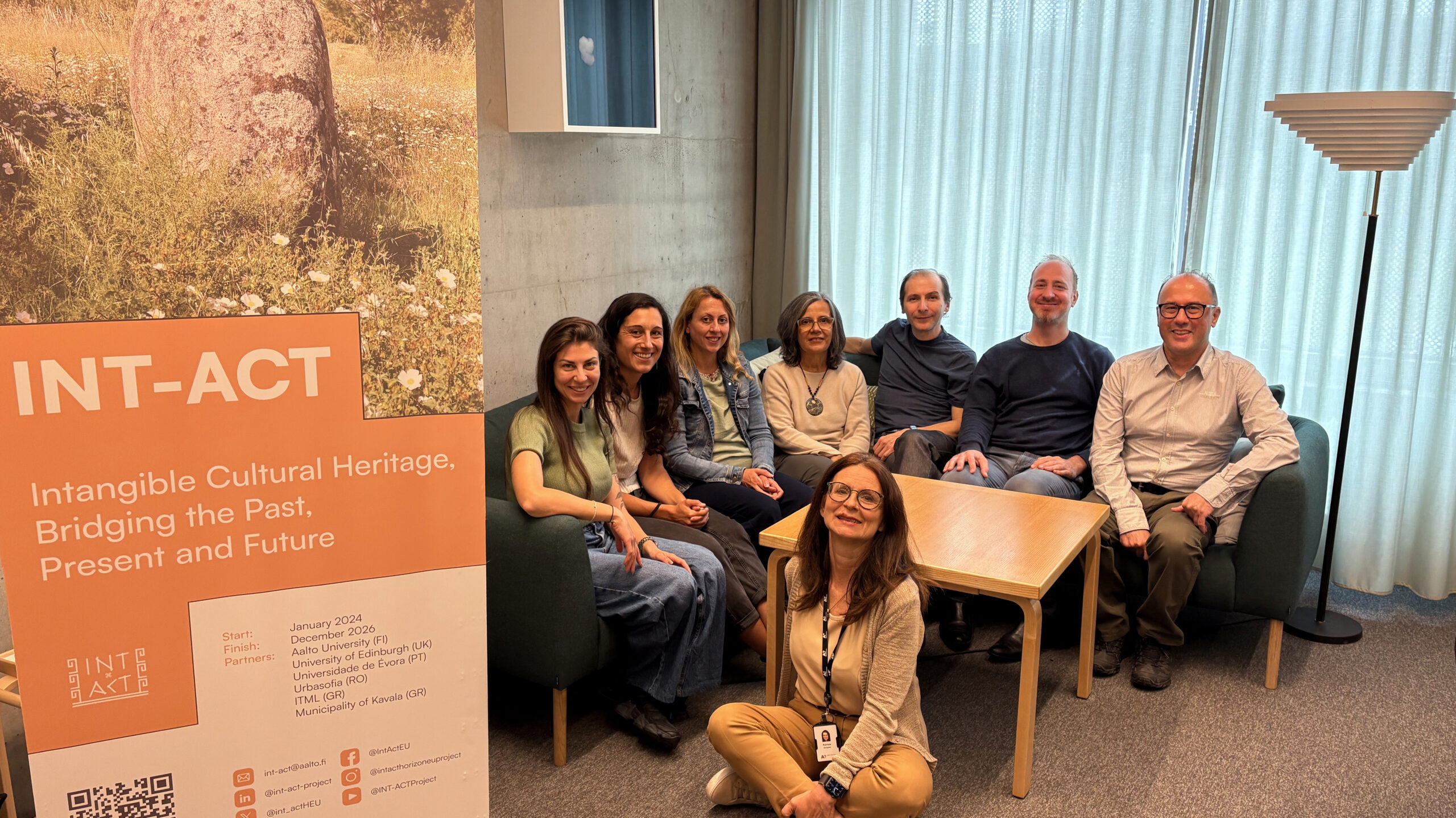 INT-ACT 4th Plenary and Interim Review Meeting at Aalto University